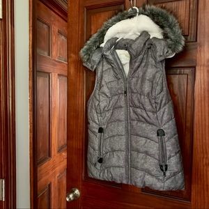 GreenTea Faux Fur Winter Vest